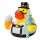 4 Bayern Quietscheenten UVP: € 27,96 Bavaria 4er-Set Bundle 4 CityDucks Badeenten 8 cm gross