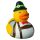 4 Bayern Quietscheenten UVP: € 27,96 Bavaria 4er-Set Bundle 4 CityDucks Badeenten 8 cm gross