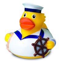 2 Maritime Quietscheenten UVP 17,98 € norddeutsche Enten Seeenten Hamburg Seemann Matrose