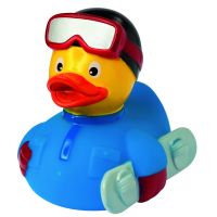 2 Skifahrer Quietscheenten UVP: € 17,98 2erSet...