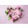 Hochzeit  Karte mit Briefumschlag Eheringe in Herz auf Rosen