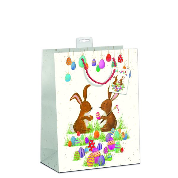 Ostern 6 Geschenktaschen, Bundle Large / A4-Format Ostereier, Hasen  UVP: 21,00 pro Tüte 3,50