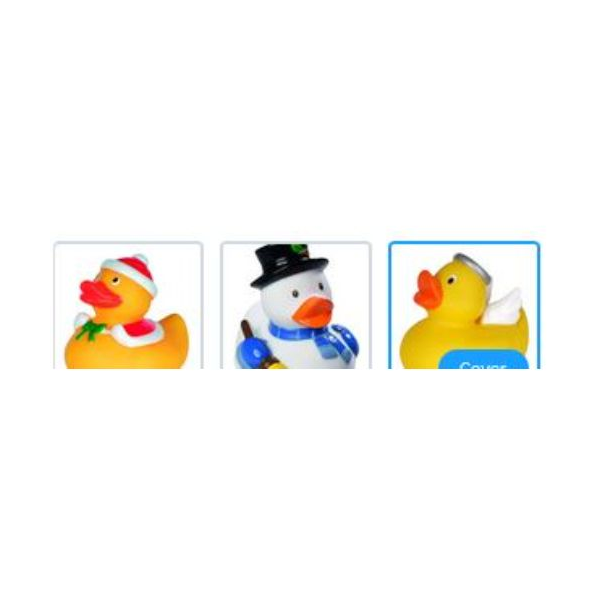 3 Weihnachtszeit Quietscheenten UVP: 26,97 € Schneemann, Engel und Weihnachts-Ente 3erSet bestehend aus 3 Quietsche-Enten Badeenten ca. 8 cm gross