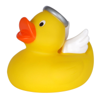 3 Weihnachtszeit Quietscheenten UVP: 26,97 € Schneemann, Engel und Weihnachts-Ente 3erSet bestehend aus 3 Quietsche-Enten Badeenten ca. 8 cm gross