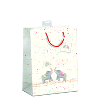 6 Geschenktaschen, Bundle Large / A4-Format Elefanten...