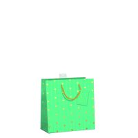 6 Geschenktaschen, Bundle Small / CD-Format Goldene...