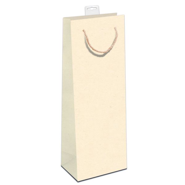 6 Geschenktaschen, Bundle Bottle / Flaschen-Format Blanko