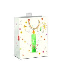 6 Geschenktaschen, Bundle Large / A4-Format brennende...