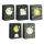 10 Geschenktaschen, Sortiert Large / A4-Format Happy Birthday, Torte, Girlande, Punkte, Gold UVP: 25,00€ pro Türe 2,50