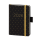Kalender 2027 V-Book Buchkalender A6 Hardcover schwarz mit gold.Punkten UVP: 11,49