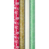 Weihnachten Sortiment Geschenkpapier Nordic Light, 25...