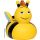 Biene Willi Quietscheente Badeente Die Biene Maja Freund Willi Willy