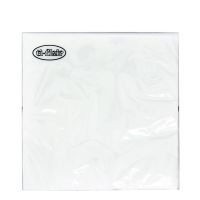 Uni Servietten weiss 25 x 25 cm 3-lagig 20 Servietten pro...