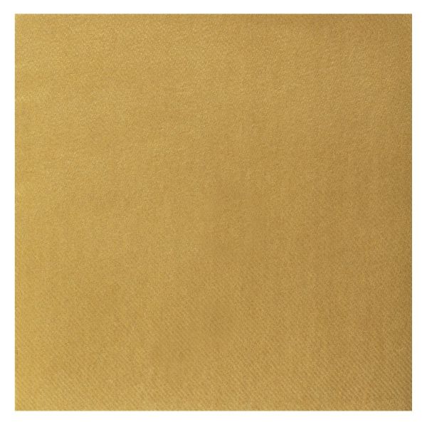 Uni Servietten gold 25 x 25 cm 3-lagig 20 Servietten pro Packung