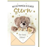 Geburt Baby Freudiges Ereignis Geldkarte Karte mit...