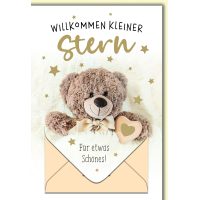 Geburt Baby Freudiges Ereignis Geldkarte Karte mit...