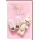 Taufe Glückwunschkarte mit Briefumschlag Schuhe & Strickhase, Girl