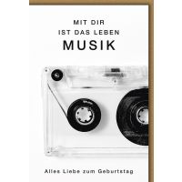 Geburtstag Glückwunschkarte mit Briefumschlag...