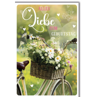 Geburtstag Glückwunschkarte mit Briefumschlag...