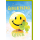 Geburtstag Glückwunschkarte mit Briefumschlag Smiley & Kleeblatt