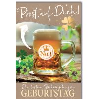 Geburtstag Glückwunschkarte mit Briefumschlag...