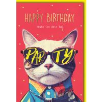 Geburtstag Glückwunschkarte mit Briefumschlag Coole...
