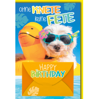Geburtstag Geldkarte Glückwunschkarte mit...