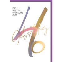 40. Geburtstag Glückwunschkarte mit Briefumschlag...