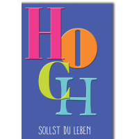 Geburtstag Glückwunschkarte mit Briefumschlag Hoch...