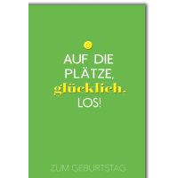 Geburtstag Glückwunschkarte mit Briefumschlag Text...