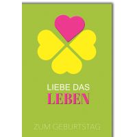 Geburtstag Glückwunschkarte mit Briefumschlag...