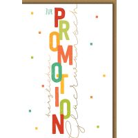 Promotion Glückwunschkarte mit Briefumschlag Bunt
