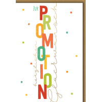 Promotion Glückwunschkarte mit Briefumschlag Bunt