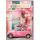 Hochzeitskarten Glückwunschkarte mit Briefumschlag Pinkes Auto mit Blumen