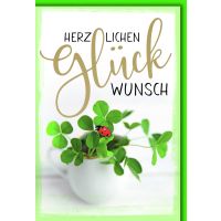 Allgemeine Wünsche Grußkarte mit Briefumschlag...