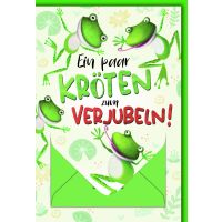 Allgemeine Wünsche Geldkarte Grußkarte mit...