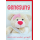 Genesung Grußkarte mit Briefumschlag Teddybär