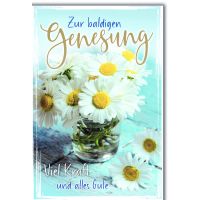 Genesung Grußkarte mit Briefumschlag...
