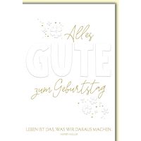Geburtstag Glückwunschkarte mit Briefumschlag...
