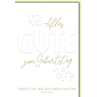 Geburtstag Glückwunschkarte mit Briefumschlag...