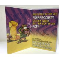 Führerschein-Prüfung - Zum bestandenen...