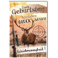 Geburtstag Glückwunschkarte mit Briefumschlag...