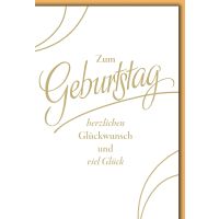 Geburtstag Glückwunschkarte mit Briefumschlag...