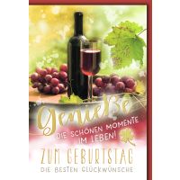 Geburtstag Glückwunschkarte mit Briefumschlag...