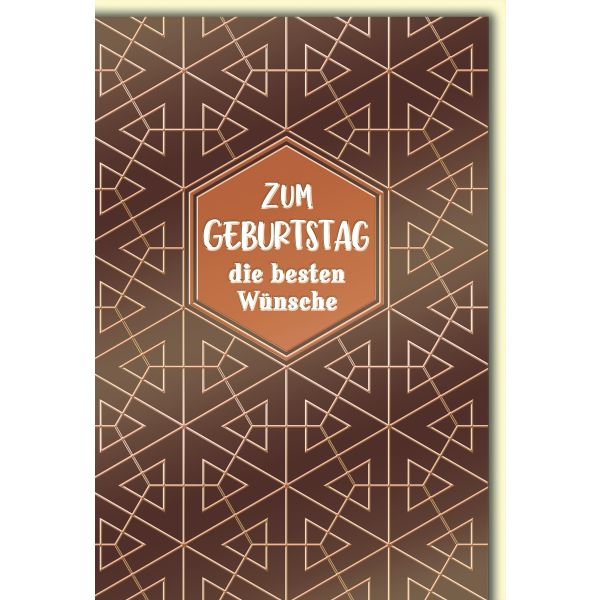 geburtstag-gl-ckwunschkarte-mit-briefumschlag-rauten-in-kupfer-2-95