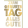 Geburtstag Glückwunschkarte mit Briefumschlag Große Letter in Gold