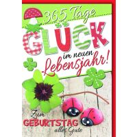 Geburtstag Glückwunschkarte mit Briefumschlag...