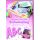 A Schulanfang Glückwunschkarte mit Briefumschlag ABC, Rosa