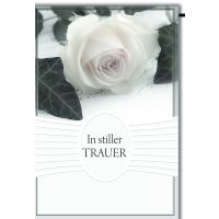 Trauer Beileid Kondolenzkarte mit Umschlag In stiller...