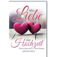 Hochzeit Glückwunschkarte mit Briefumschlag Alles...